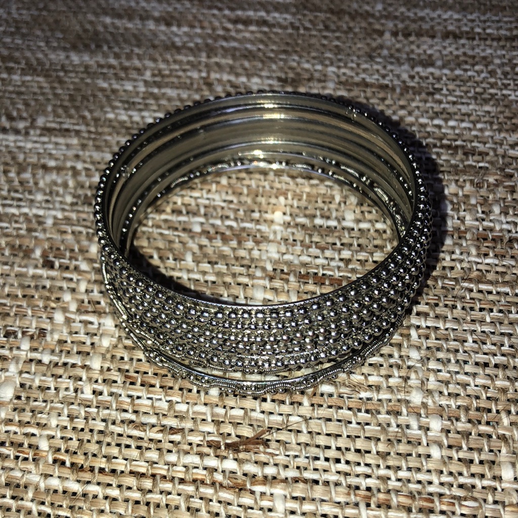 Silver Stackable Bangle Bracelets